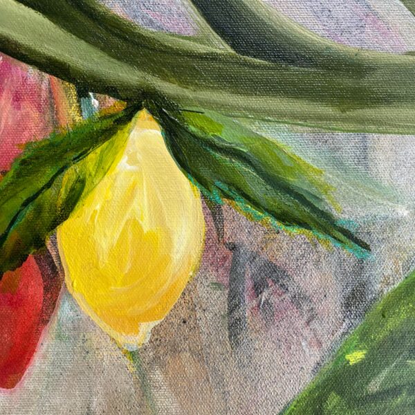 Sweet Magnolias painting (alt. view 4)